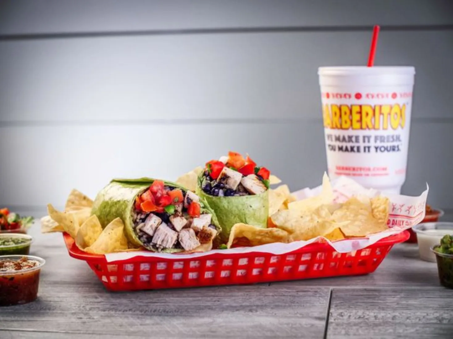 Barberitos burrito photography