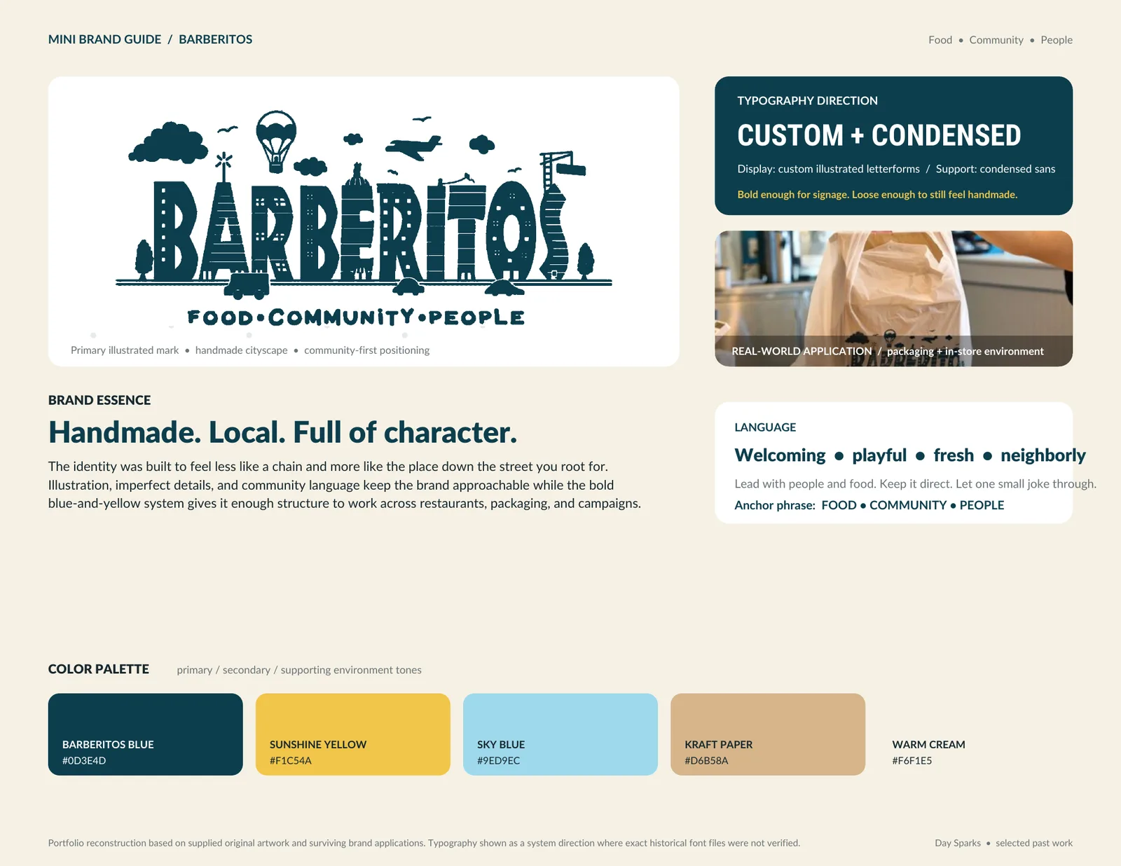 Barberitos brand system